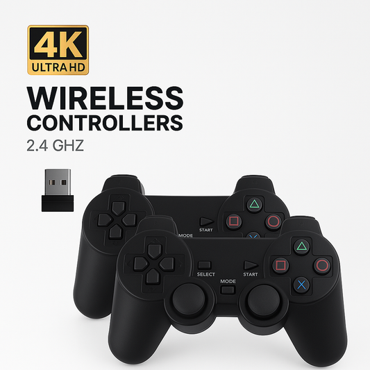 +2 Wireless Controlers